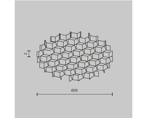 Аксессуары честный знак Technical HoneyComb-D28
