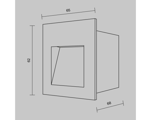 Подсветка для лестниц Outdoor O038-L3W