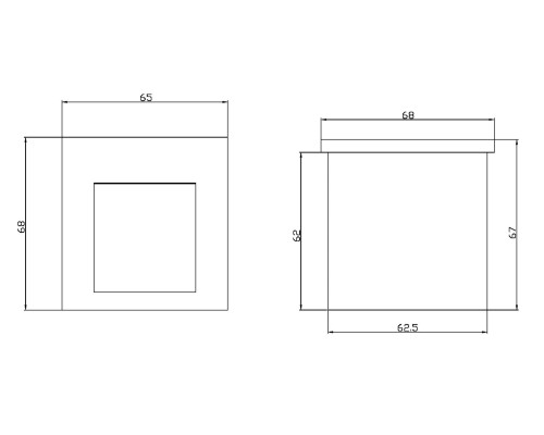Подсветка для лестниц Outdoor O038-L3B