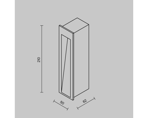 Подсветка для лестниц Outdoor O513SL-L4B3K