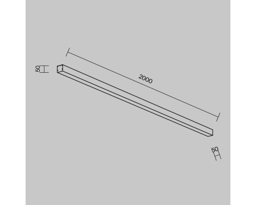 Линейный светильник Technical LL311024