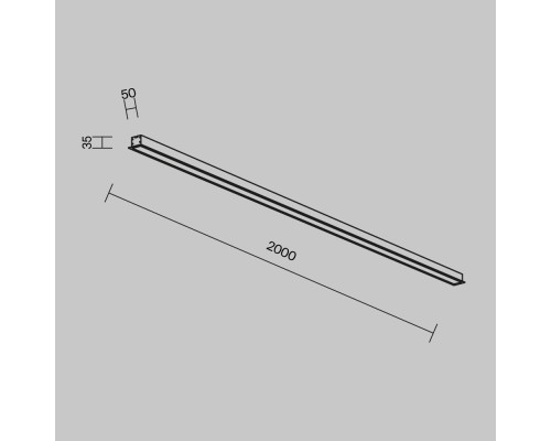 Линейный светильник Technical LL313016