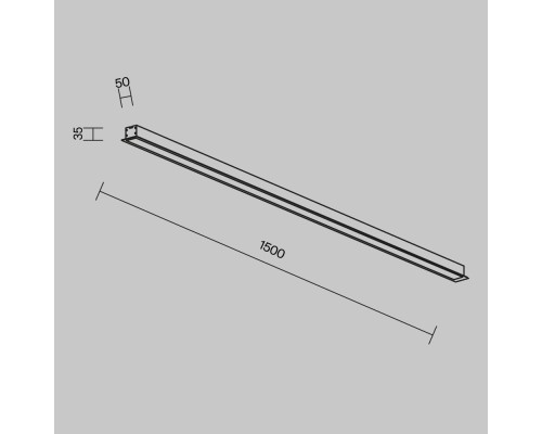 Линейный светильник Technical LL313005