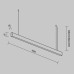 Линейный светильник Technical LL312046