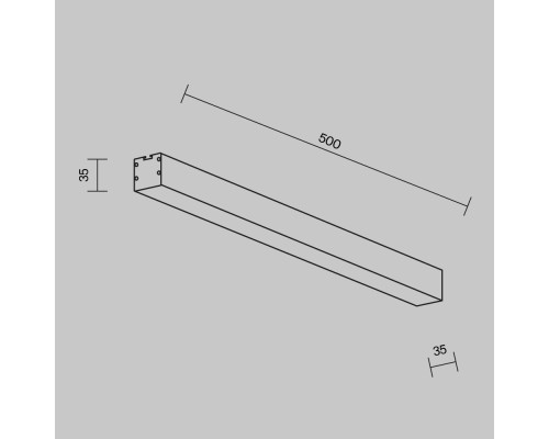 Линейный светильник Technical LL311010