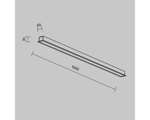 Линейный светильник Technical LL313004