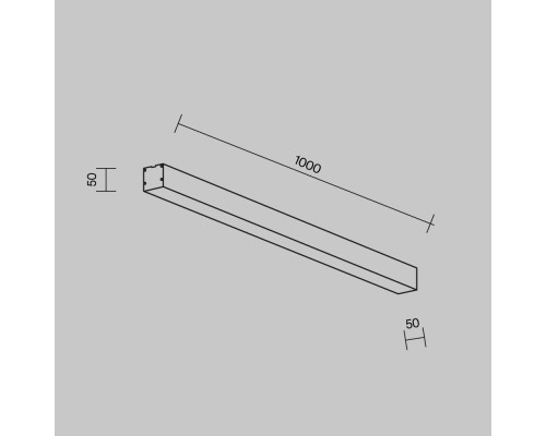 Линейный светильник Technical LL311020