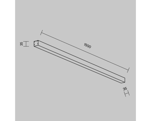 Линейный светильник Technical LL311005