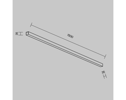 Линейный светильник Technical LL311014
