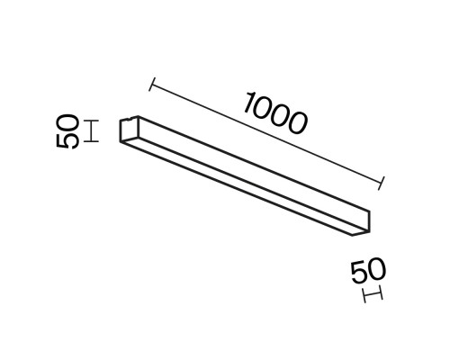 Линейный светильник Technical LL311027