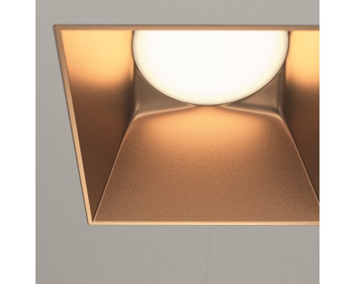 Встраиваемый светильник Technical DL051-01-GU10-SQ-WMG