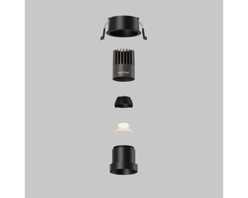 Встраиваемый светильник Technical DL116-10W-3K-B