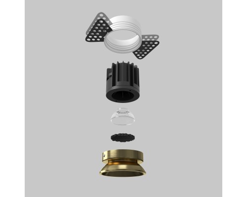 Встраиваемый светильник Technical DL058-7W3K-TRS-BS