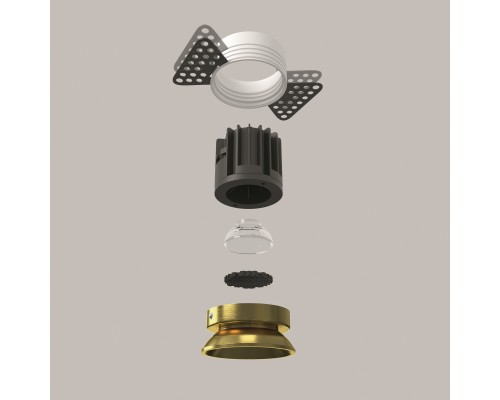 Встраиваемый светильник Technical DL058-7W3K-TRS-BS