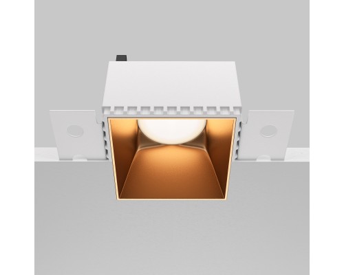 Встраиваемый светильник Technical DL051-01-GU10-SQ-WMG