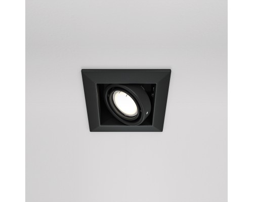 Встраиваемый светильник "кардан" Maytoni Metal DL008-2-01-B чёрный