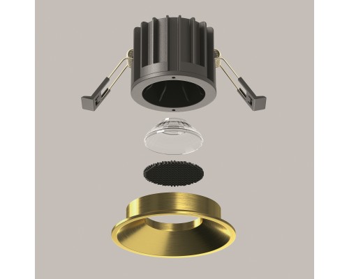 Встраиваемый светильник Technical DL058-12W3K-BS