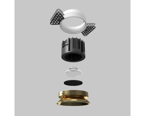 Встраиваемый светильник Technical DL058-12W3K-TRS-BS