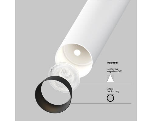 Встраиваемый светильник Technical C140RS-L300-7W3K-W