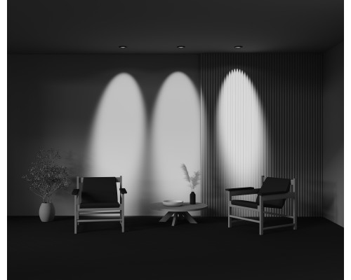 Встраиваемый светильник Technical DL105-12W4K-B