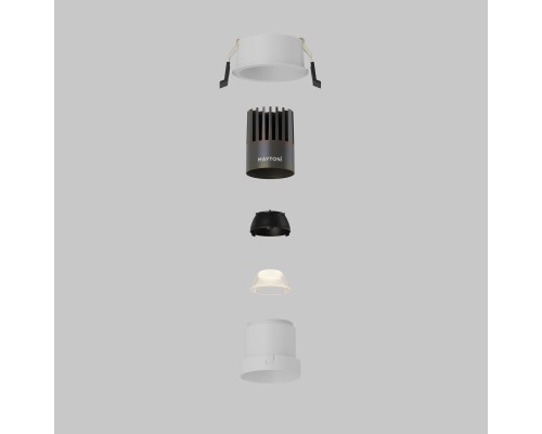 Встраиваемый светильник Technical DL116-10W-3K-W