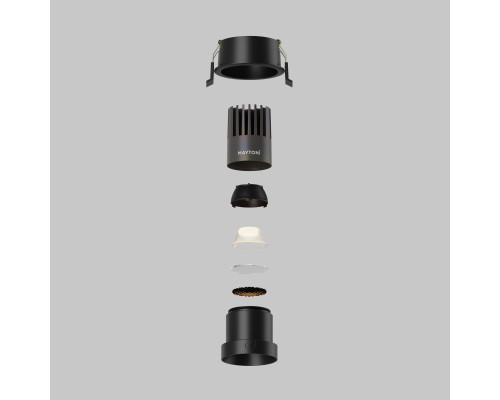 Встраиваемый светильник Technical DL116-10W-3K-B