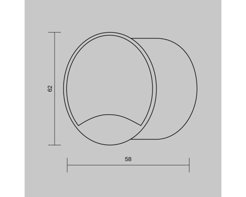 Встраиваемый светильник Outdoor O035-L3B3K