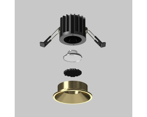 Встраиваемый светильник Technical DL058-7W4K-BS