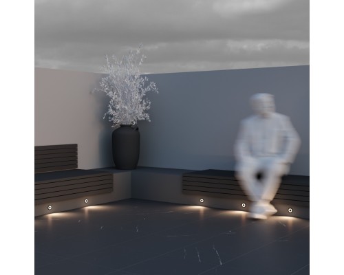 Встраиваемый светильник Outdoor O037-L3B3K