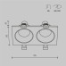 Встраиваемый светильник Technical DL033-2-02W-1(N)