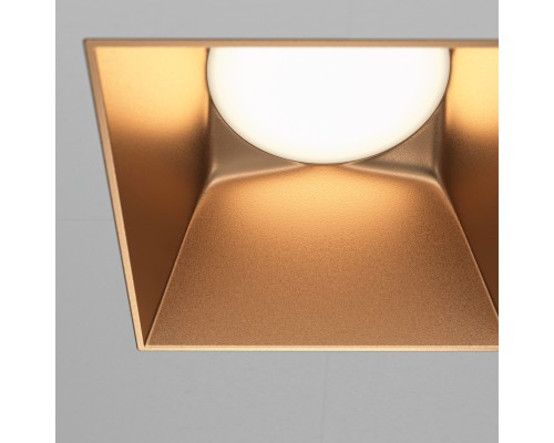 Встраиваемый светильник Technical DL051-01-GU10-SQ-WMG