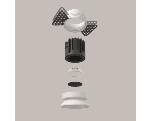 Встраиваемый светильник Technical DL058-7W3K-TRS-W