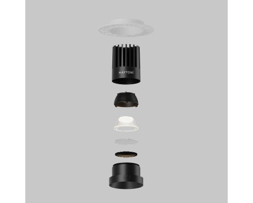 Встраиваемый светильник Technical DL121-15W-4K-TRS-B