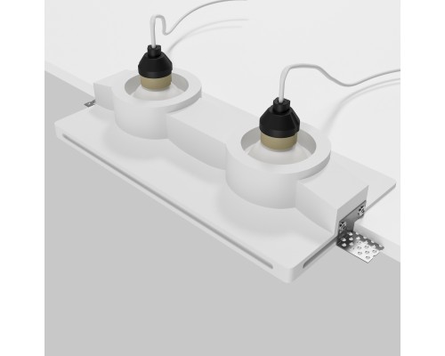 Встраиваемый светильник Technical DL124-GU10-02-TRS-W