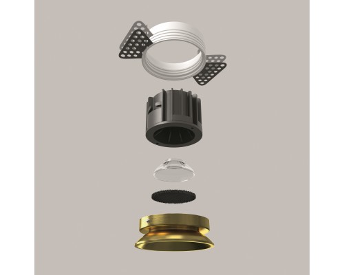 Встраиваемый светильник Technical DL058-12W3K-TRS-BS