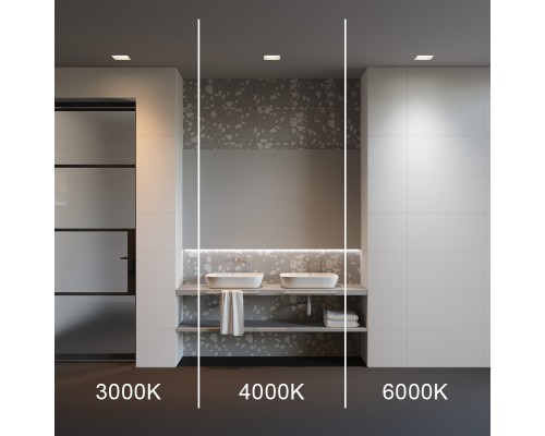 Встраиваемый светильник Technical DL056-18W3-4-6K-W