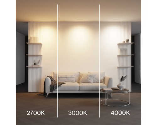 Встраиваемый светильник Technical DL100-12W2.7-3-4K-W