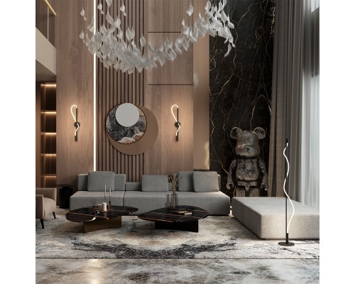 Напольный светильник (торшер) Maytoni MOD166FL-L15B3K