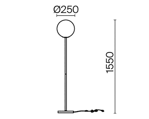 Напольный светильник (торшер) Maytoni MOD013FL-01W