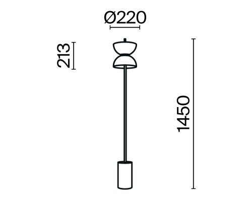 Напольный светильник (торшер) Maytoni MOD178FL-L11G3K