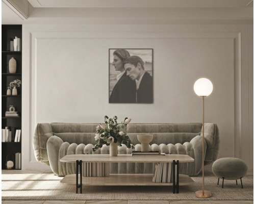 Напольный светильник (торшер) Maytoni MOD013FL-01BS