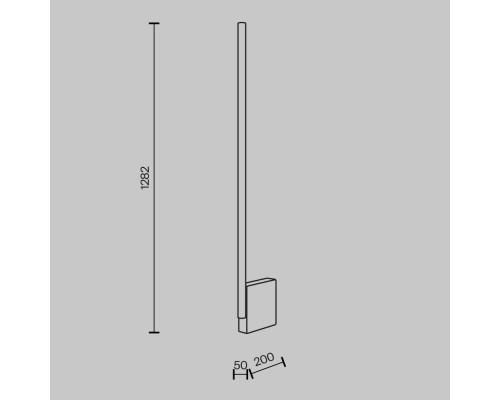 Напольный светильник (торшер) Maytoni MOD277FL-L24GR3K