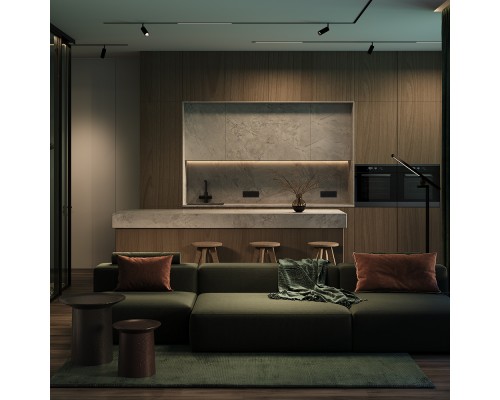 Трековый светильник Technical TR032-2-12W4K-M-B