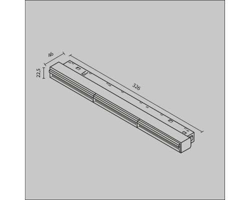 Трековый светильник Technical TR106-2-18W4K-B