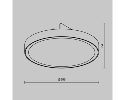 Уличный трековый светильник Outdoor O-TR01-1-F-25WB3K