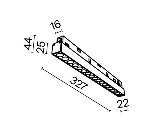 Трековый светильник Technical TR031-2-18W3K-W