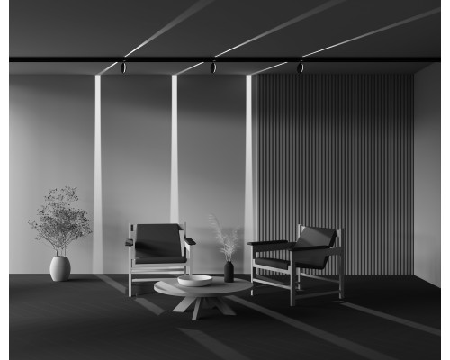 Трековый светильник Technical TR090-2-6W4K-B