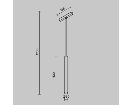 Трековый светильник Technical TR257-4-7WTW-M-B