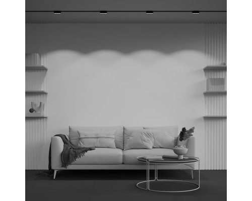 Трековый светильник Technical TR082-1-6W4K-M-B