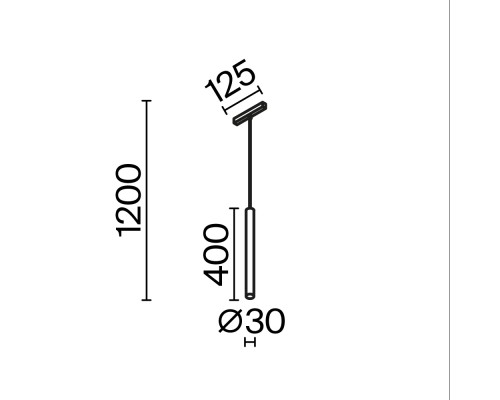 Трековый светильник Technical TR257-4-7WTW-M-B